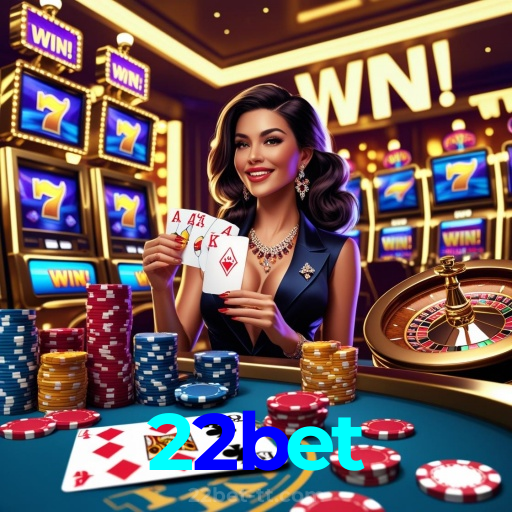 22bet：Jogue blackjack, aposte no futebol e vença com grandes prêmios!