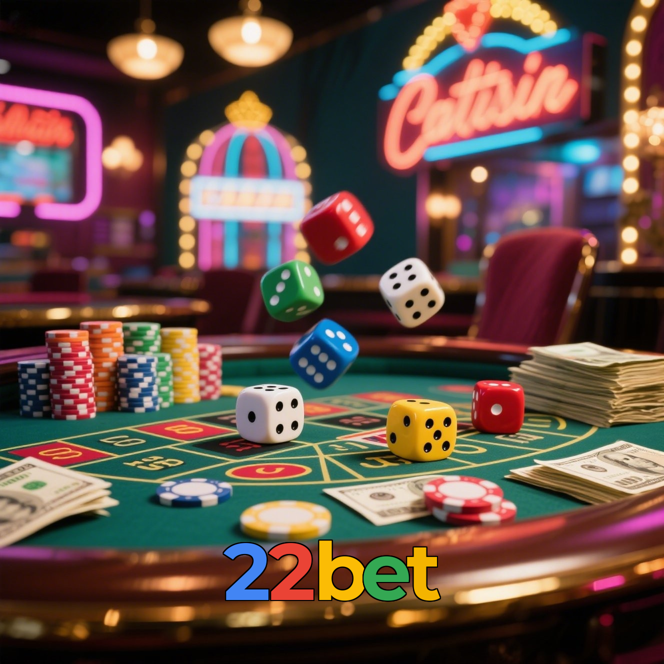 22bet：Jogue roleta, blackjack e aposte no futebol online, tudo em um só lugar!