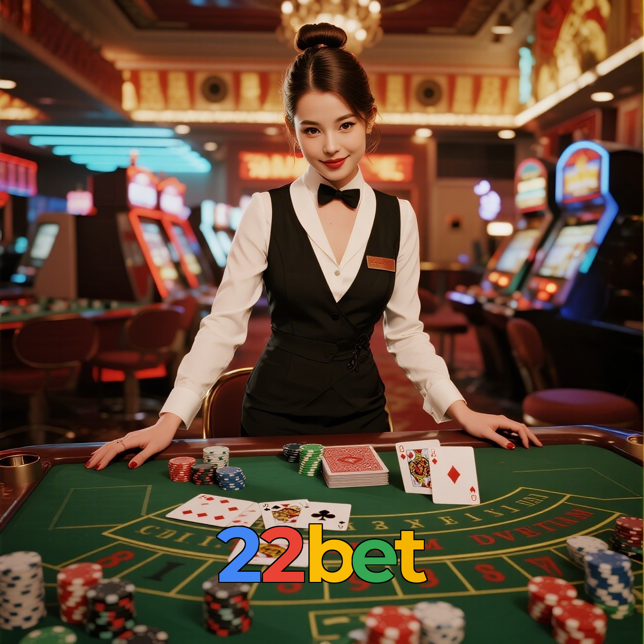 22bet：Apostas ao vivo no futebol e diversão em jogos de cassino como slots e roleta!